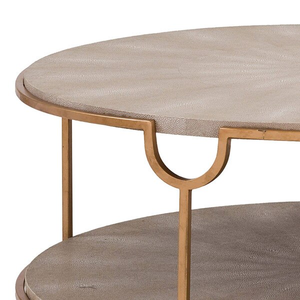 Vogue Shagreen Cocktail Table